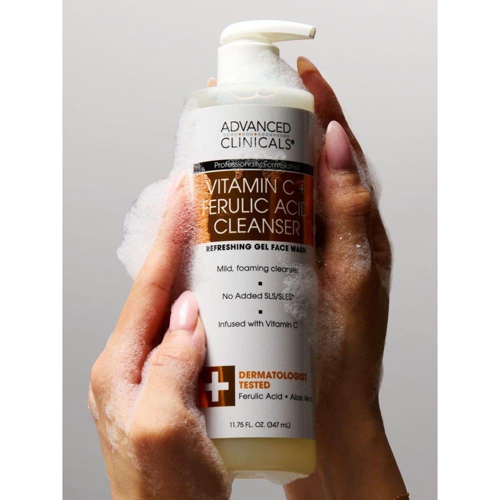 Advanced Clinicals Brightening Vitamin C Cleanser 347ml