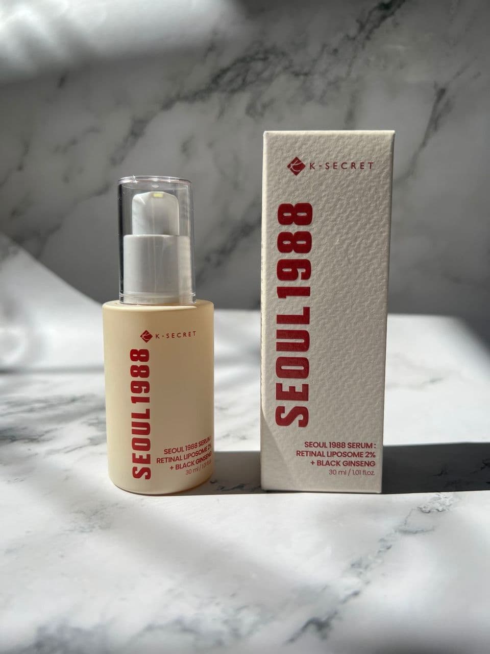 K-Secret SEOUL 1988 Retinal Serum: Retinal Liposome 2% + Black Ginseng