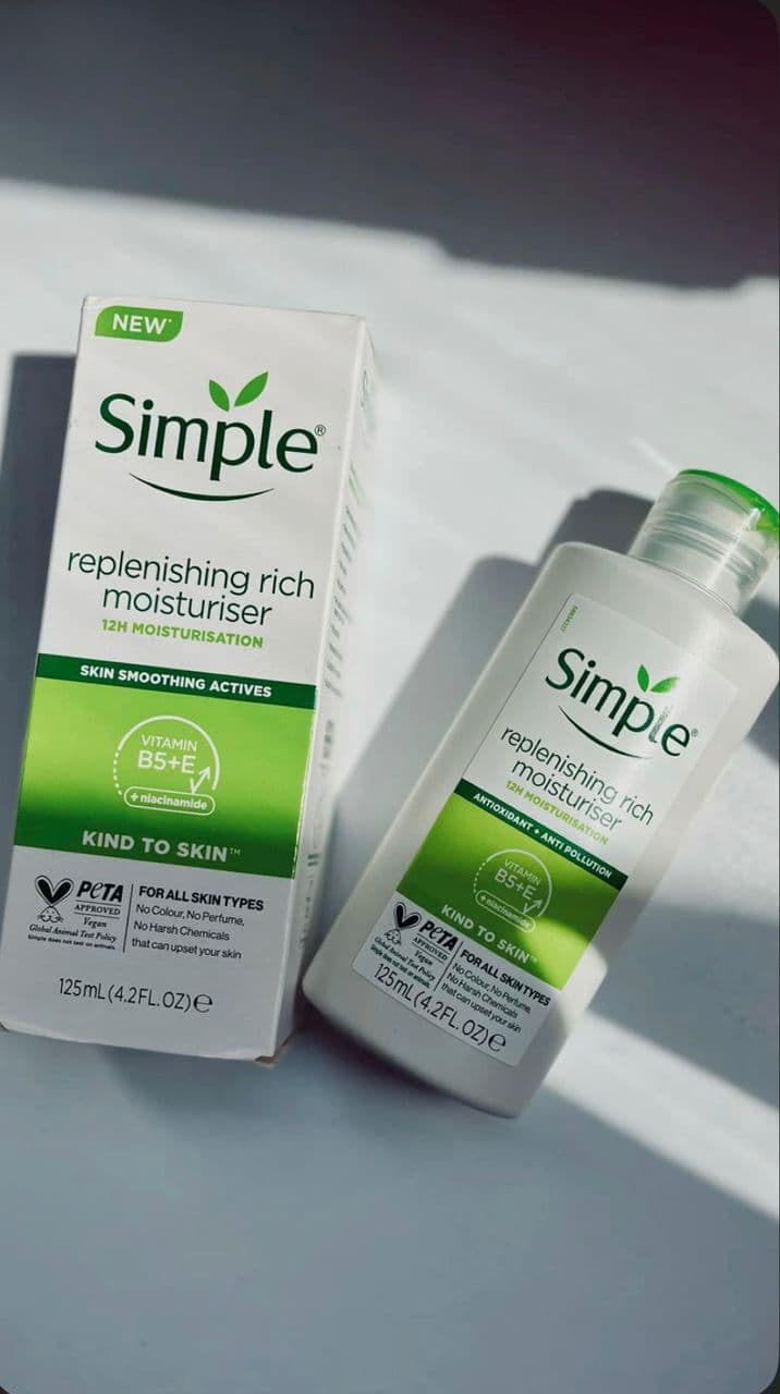 Simple Kind to Skin Replenishing Rich Moisturizer