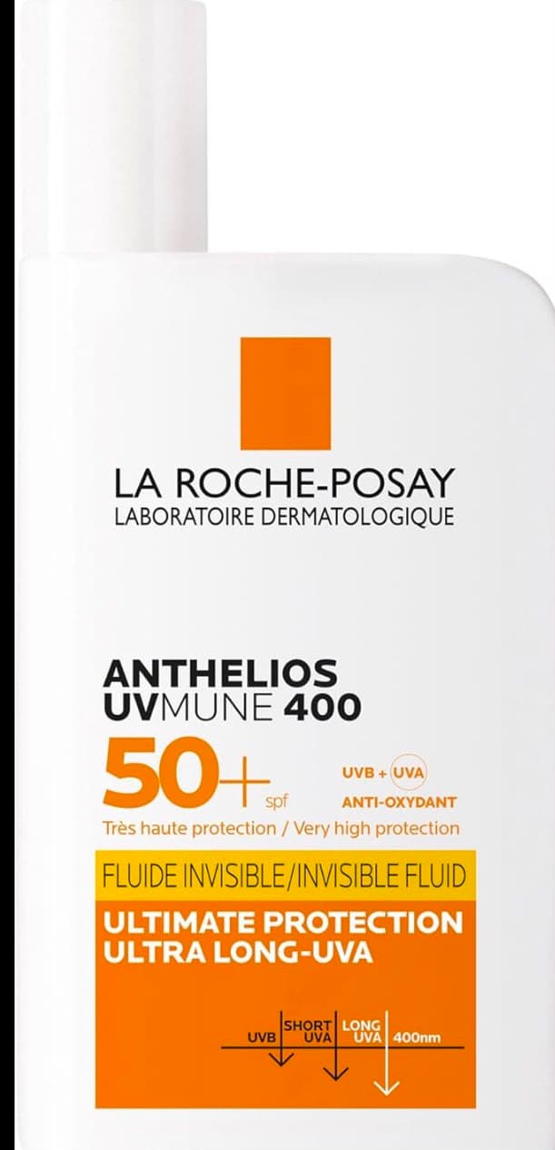 La Roche- Posay Anthelios UVMune 400 Invisible Fluid SPF50+